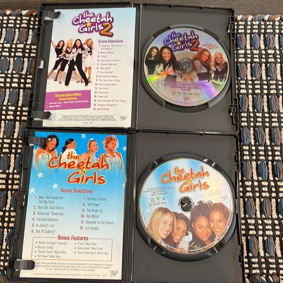 🌟SALE! 3 for $14!!🌟 Cheetah girls 1 and cheetah girls 2 Disney DVDs. - Picture 3 of 3